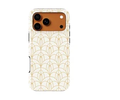 Voltuna Dėklas „Golden Palm Arches“ su MagSafe Apple iPhone 13-17 modeliams