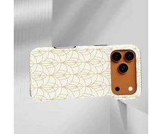 Voltuna Dėklas „Golden Palm Arches“ su MagSafe Apple iPhone 13-17 modeliams
