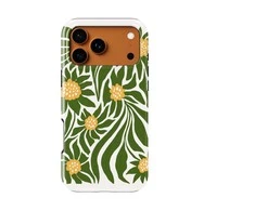 Voltuna Dėklas „Golden Pine Sprigs“ su MagSafe Apple iPhone 13-17 modeliams