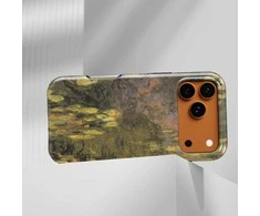 Voltuna Dėklas „Golden Shadows of Giverny“ su MagSafe Apple iPhone 13-17 modeliams