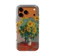 Voltuna Dėklas „Golden Sunflowers in Bloom“ su MagSafe Apple iPhone 13-17 modeliams