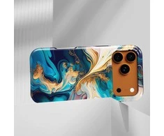 Voltuna Dėklas „Golden Tidal Surge“ su MagSafe Apple iPhone 13-17 modeliams