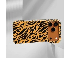Voltuna Dėklas „Golden Tiger Stripes“ su MagSafe Apple iPhone 13-17 modeliams
