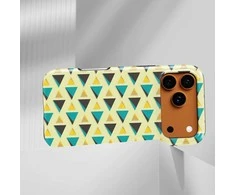 Voltuna Dėklas „Golden Triangle Grid“ su MagSafe Apple iPhone 13-17 modeliams