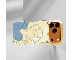 Voltuna Dėklas „Golden Tropics Abstraction“ su MagSafe Apple iPhone 13-17 modeliams