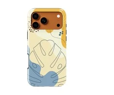 Voltuna Dėklas „Golden Tropics Abstraction“ su MagSafe Apple iPhone 13-17 modeliams