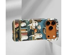 Voltuna Dėklas „Haunted Bookshelf Gathering“ su MagSafe Apple iPhone 13-17 modeliams