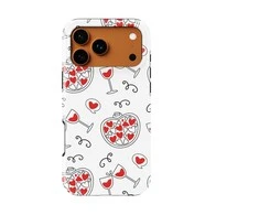 Voltuna Dėklas „Heart Balloon Charms“ su MagSafe Apple iPhone 13-17 modeliams