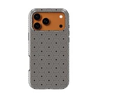 Voltuna Dėklas „Hexagon Micro Web“ su MagSafe Apple iPhone 13-17 modeliams
