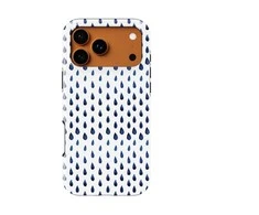 Voltuna Dėklas „Indigo Raindrop Flow“ su MagSafe Apple iPhone 13-17 modeliams