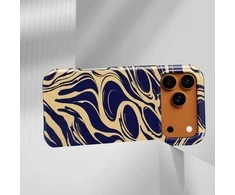 Voltuna Dėklas „Indigo Whirl“ su MagSafe Apple iPhone 13-17 modeliams