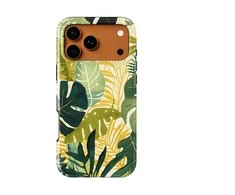 Voltuna Dėklas „Jungle Glow Leaves“ su MagSafe Apple iPhone 13-17 modeliams