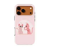 Voltuna Dėklas „Kitty Companions“ su MagSafe Apple iPhone 13-17 modeliams