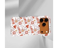 Voltuna Dėklas „Kitty Love Notes“ su MagSafe Apple iPhone 13-17 modeliams