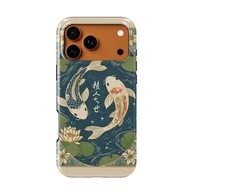 Voltuna Dėklas „Koi Harmony Flow“ su MagSafe Apple iPhone 13-17 modeliams