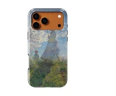 Voltuna Dėklas „Lady with a Parasol Stroll“ su MagSafe Apple iPhone 13-17 modeliams