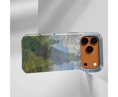 Voltuna Dėklas „Lady with a Parasol Stroll“ su MagSafe Apple iPhone 13-17 modeliams