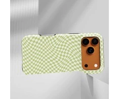 Voltuna Dėklas „Lime Ripple Effect“ su MagSafe Apple iPhone 13-17 modeliams