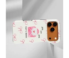 Voltuna Dėklas „Love Letter Bow“ su MagSafe Apple iPhone 13-17 modeliams