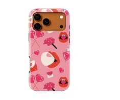 Voltuna Dėklas „Love Letters &amp; Kisses“ su MagSafe Apple iPhone 13-17 modeliams