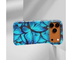 Voltuna Dėklas „Mėlyna Butterfly Storm“ su MagSafe Apple iPhone 13-17 modeliams
