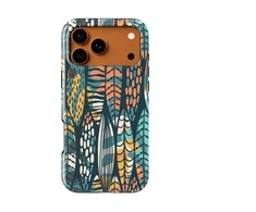 Voltuna Dėklas „Midnight Foliage Stripes“ su MagSafe Apple iPhone 13-17 modeliams