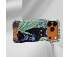 Voltuna Dėklas „Midnight Iris Watcher“ su MagSafe Apple iPhone 13-17 modeliams