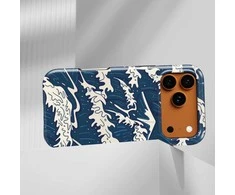 Voltuna Dėklas „Midnight Ocean Crest“ su MagSafe Apple iPhone 13-17 modeliams