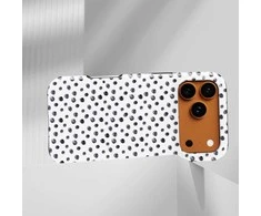 Voltuna Dėklas „Midnight Polka Dots“ su MagSafe Apple iPhone 13-17 modeliams