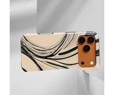 Voltuna Dėklas „Monochrome Currents“ su MagSafe Apple iPhone 13-17 modeliams