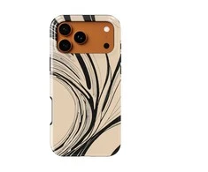 Voltuna Dėklas „Monochrome Currents“ su MagSafe Apple iPhone 13-17 modeliams