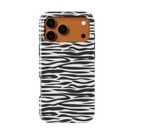 Voltuna Dėklas „Monochrome Zebra Flow“ su MagSafe Apple iPhone 13-17 modeliams