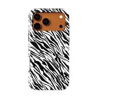 Voltuna Dėklas „Monochrome Zebra Waves“ su MagSafe Apple iPhone 13-17 modeliams
