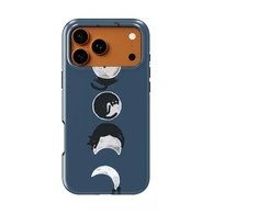 Voltuna Dėklas „Moonlit Feline Phases“ su MagSafe Apple iPhone 13-17 modeliams