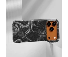 Voltuna Dėklas „Obsidian Marble Drift“ su MagSafe Apple iPhone 13-17 modeliams
