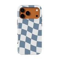 Voltuna Dėklas „Ocean Twist Check“ su MagSafe Apple iPhone 13-17 modeliams