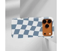 Voltuna Dėklas „Ocean Twist Check“ su MagSafe Apple iPhone 13-17 modeliams