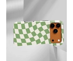 Voltuna Dėklas „Olive Ripple Flow“ su MagSafe Apple iPhone 13-17 modeliams
