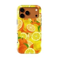 Voltuna Dėklas „Oranžinis Lemon Fusion“ su MagSafe Apple iPhone 13-17 modeliams