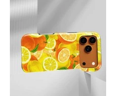 Voltuna Dėklas „Oranžinis Lemon Fusion“ su MagSafe Apple iPhone 13-17 modeliams