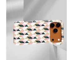 Voltuna Dėklas „Pastel Cube Illusion“ su MagSafe Apple iPhone 13-17 modeliams