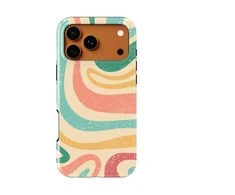 Voltuna Dėklas „Pastel Swirl Dreams“ su MagSafe Apple iPhone 13-17 modeliams