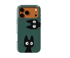 Voltuna Dėklas „Peekaboo Feline Duo“ su MagSafe Apple iPhone 13-17 modeliams