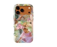 Voltuna Dėklas „Picnic in Pastels“ su MagSafe Apple iPhone 13-17 modeliams