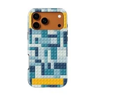 Voltuna Dėklas „Pixel Block Mosaic“ su MagSafe Apple iPhone 13-17 modeliams