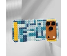 Voltuna Dėklas „Pixel Block Mosaic“ su MagSafe Apple iPhone 13-17 modeliams