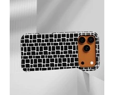 Voltuna Dėklas „Pixel Grid Harmony“ su MagSafe Apple iPhone 13-17 modeliams