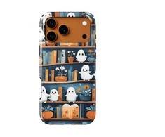 Voltuna Dėklas „Pumpkin Lantern Library“ su MagSafe Apple iPhone 13-17 modeliams
