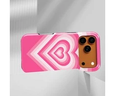 Voltuna Dėklas „Radiant Rožinė Heart Glow“ su MagSafe Apple iPhone 13-17 modeliams