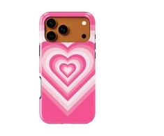 Voltuna Dėklas „Radiant Rožinė Heart Glow“ su MagSafe Apple iPhone 13-17 modeliams